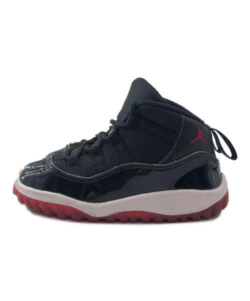 NIKE（ナイキ）NIKE (ナイキ) JORDAN 11 RETRO ブラック サイズ:14cmの古着・服飾アイテム