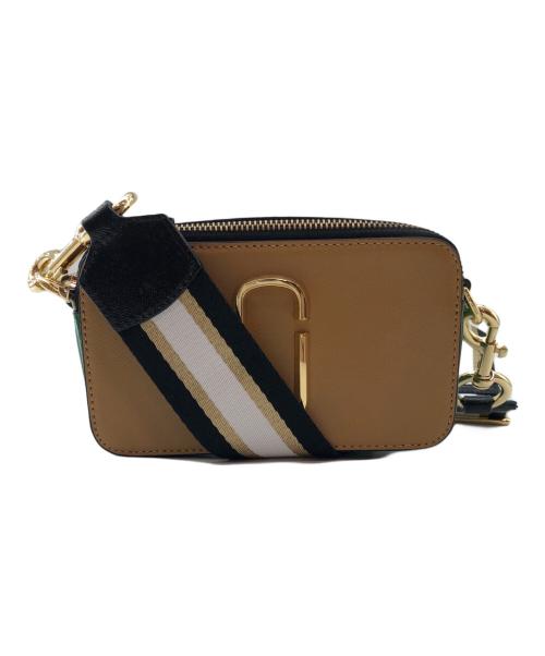 MARC JACOBS（マークジェイコブス）MARC JACOBS (マーク ジェイコブス) ショルダーバッグ ベージュ×グリーンの古着・服飾アイテム