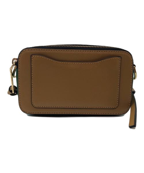 MARC JACOBS（マークジェイコブス）MARC JACOBS (マーク ジェイコブス) ショルダーバッグ ベージュ×グリーンの古着・服飾アイテム