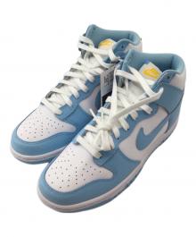 NIKE（ナイキ）の古着「DUNK HI RETRO」｜スカイブルー×ホワイト