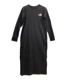 THE NORTH FACE（ザ ノース フェイス）の古着「ロングスリーブ　ズーピッカーワンピース」｜ブラック