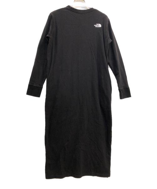 THE NORTH FACE（ザ ノース フェイス）THE NORTH FACE (ザ ノース フェイス) ロングスリーブ　ズーピッカーワンピース ブラック サイズ:Sの古着・服飾アイテム