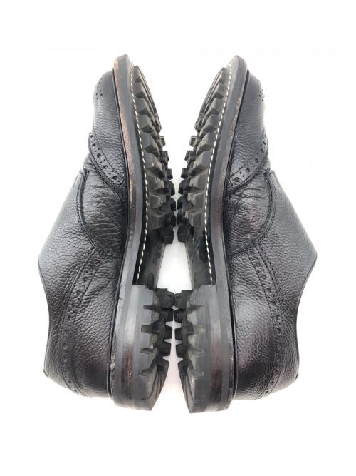Tricker's（トリッカーズ）Tricker's (トリッカーズ) ダブルモンクウイングチップシューズ ブラック サイズ:無しの古着・服飾アイテム