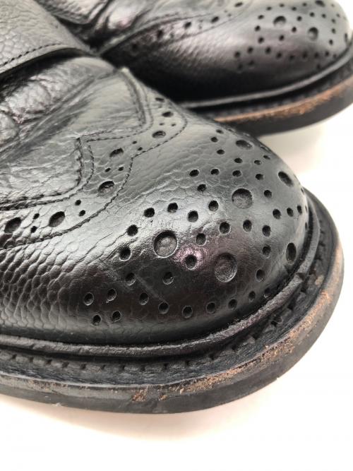 Tricker's（トリッカーズ）Tricker's (トリッカーズ) ダブルモンクウイングチップシューズ ブラック サイズ:無しの古着・服飾アイテム