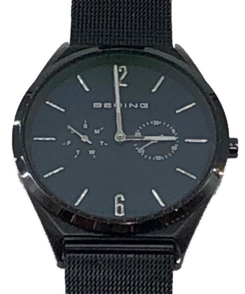 BERING（ベーリング）BERING (ベーリング) 腕時計 ブラックの古着・服飾アイテム