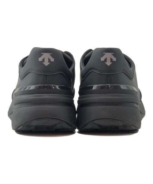 DESCENTE（デサント）DESCENTE (デサント) スニーカー ブラック サイズ:27㎝の古着・服飾アイテム