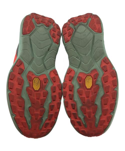 HOKAONEONE（ホカオネオネ）HOKAONEONE (ホカオネオネ) スニーカー レッド×グリーン サイズ:25㎝の古着・服飾アイテム
