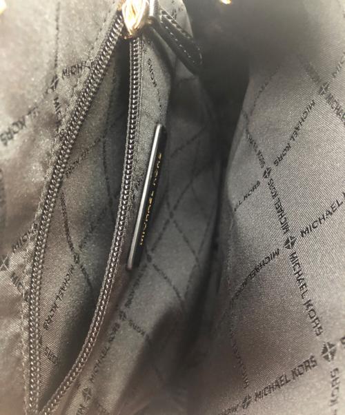 MICHAEL KORS（マイケル・コース）MICHAEL KORS (マイケルコース) リュック ブラックの古着・服飾アイテム