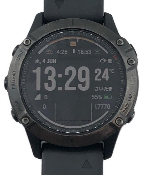 GARMIN FENIX 6 SAPPHIRE（ガーミンフェニックス）GARMIN FENIX 6 SAPPHIRE (ガーミンフェニックス) デジタルウォッチ ブラックの古着・服飾アイテム