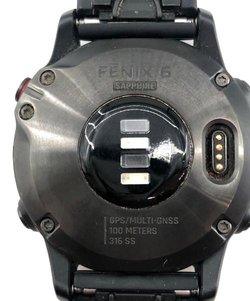 GARMIN FENIX 6 SAPPHIRE（ガーミンフェニックス）GARMIN FENIX 6 SAPPHIRE (ガーミンフェニックス) デジタルウォッチ ブラックの古着・服飾アイテム