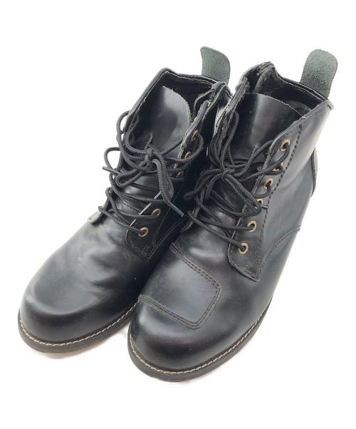 WILD WING（ワイルドウィング）wild wing (ワイルドウィング) バイクブーツ ブラック サイズ:26cmの古着・服飾アイテム