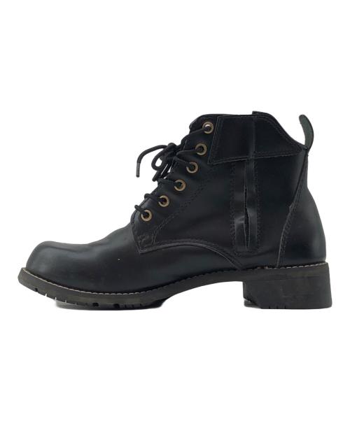 WILD WING（ワイルドウィング）wild wing (ワイルドウィング) バイクブーツ ブラック サイズ:26cmの古着・服飾アイテム