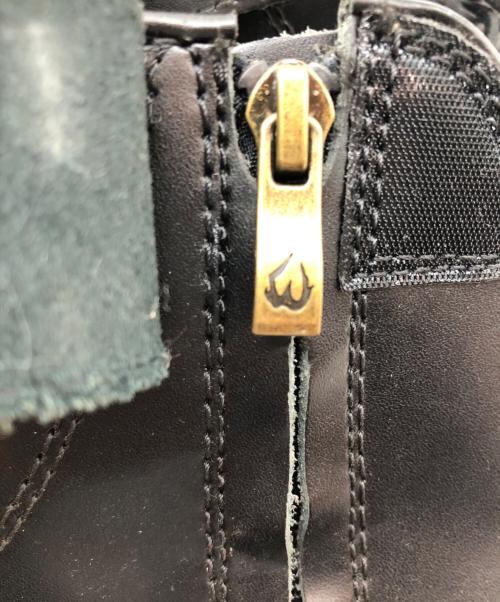 WILD WING（ワイルドウィング）wild wing (ワイルドウィング) バイクブーツ ブラック サイズ:26cmの古着・服飾アイテム