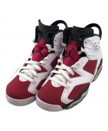NIKE（ナイキ）の古着「ハイカットスニーカー/AIR JORDAN6」｜ホワイト×レッド