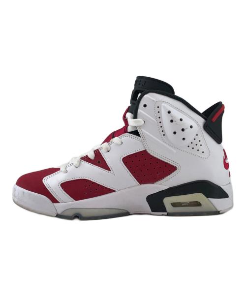 NIKE（ナイキ）NIKE (ナイキ) ハイカットスニーカー/AIR JORDAN6 ホワイト×レッド サイズ:25.5cmの古着・服飾アイテム