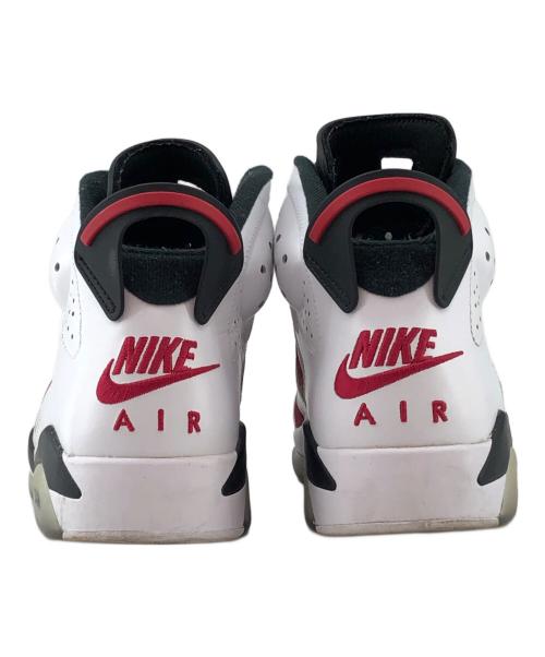 NIKE（ナイキ）NIKE (ナイキ) ハイカットスニーカー/AIR JORDAN6 ホワイト×レッド サイズ:25.5cmの古着・服飾アイテム