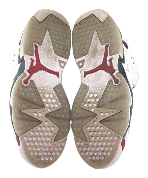 NIKE（ナイキ）NIKE (ナイキ) ハイカットスニーカー/AIR JORDAN6 ホワイト×レッド サイズ:25.5cmの古着・服飾アイテム