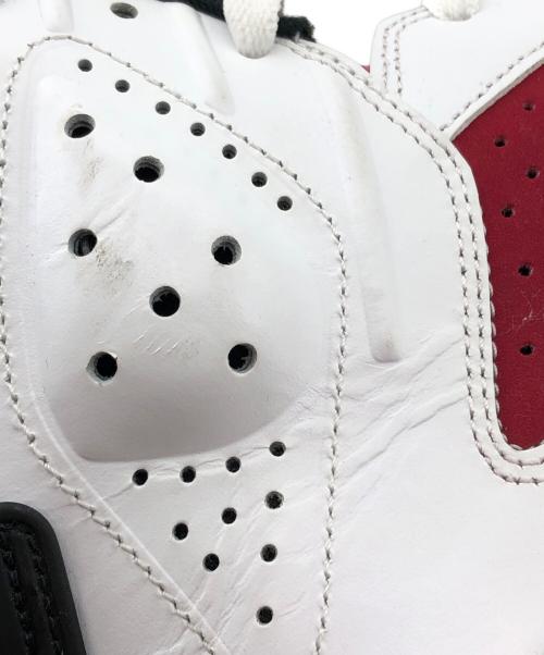 NIKE（ナイキ）NIKE (ナイキ) ハイカットスニーカー/AIR JORDAN6 ホワイト×レッド サイズ:25.5cmの古着・服飾アイテム