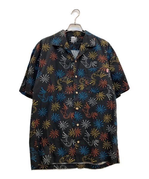 CHUMS（チャムス）CHUMS (チャムス) 開襟シャツ ブラック サイズ:Mの古着・服飾アイテム
