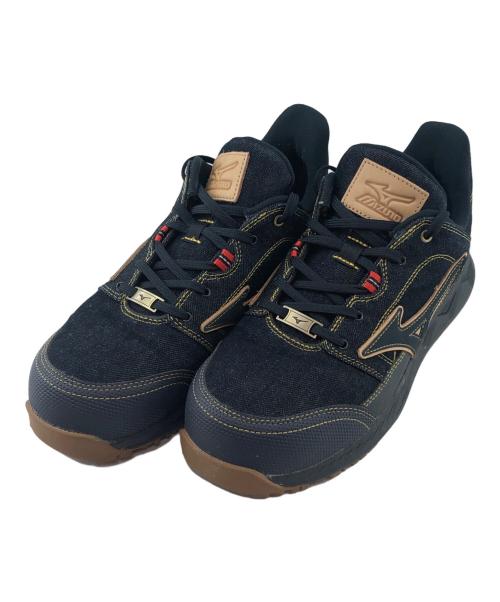 MIZUNO（ミズノ）MIZUNO (ミズノ) ローカットデニムスニーカー インディゴ サイズ:27cmの古着・服飾アイテム