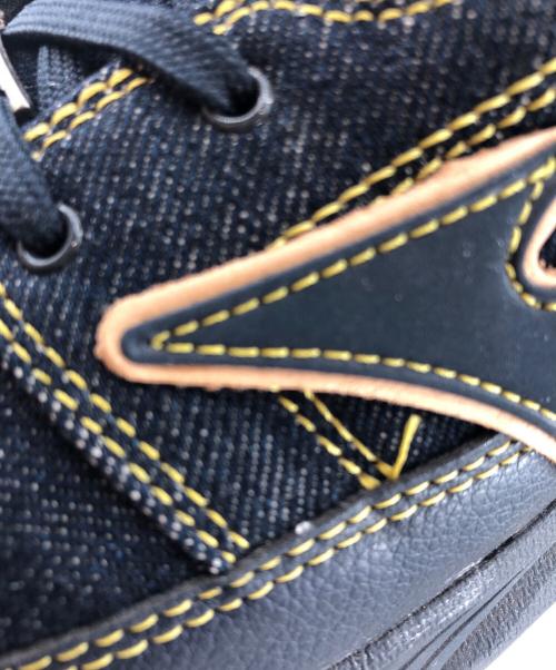 MIZUNO（ミズノ）MIZUNO (ミズノ) ローカットデニムスニーカー インディゴ サイズ:27cmの古着・服飾アイテム