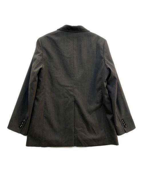 SLOBE IENA（スローブ イエナ）SLOBE IENA (スローブ イエナ) リネン混テーラードジャケット グレー サイズ:不明の古着・服飾アイテム