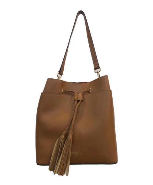 CAMELIA ROMA（カメリアローマ）CAMELIA ROMA (カメリアローマ) 2WAYショルダーバッグ ブラウンの古着・服飾アイテム