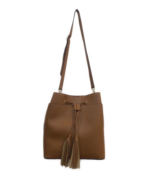 CAMELIA ROMA（カメリアローマ）CAMELIA ROMA (カメリアローマ) 2WAYショルダーバッグ ブラウンの古着・服飾アイテム