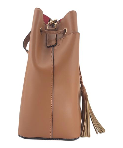 CAMELIA ROMA（カメリアローマ）CAMELIA ROMA (カメリアローマ) 2WAYショルダーバッグ ブラウンの古着・服飾アイテム