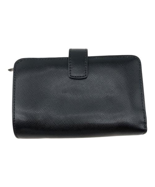 Kate Spade（ケイトスペード）Kate Spade (ケイトスペード) 2つ折り財布 ブラックの古着・服飾アイテム
