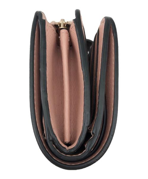 Kate Spade（ケイトスペード）Kate Spade (ケイトスペード) 2つ折り財布 ブラックの古着・服飾アイテム