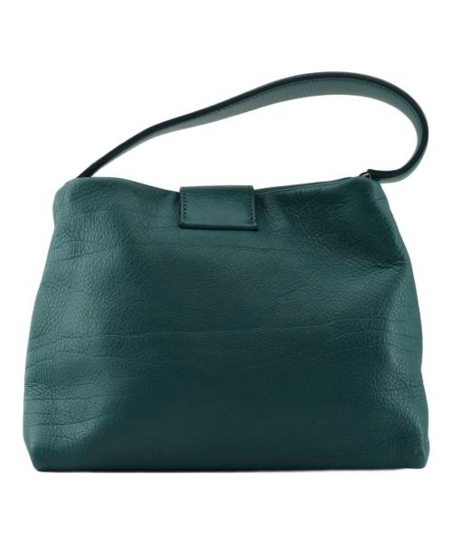 HIROFU（ヒロフ）HIROFU (ヒロフ) ハンドバッグ グリーンの古着・服飾アイテム