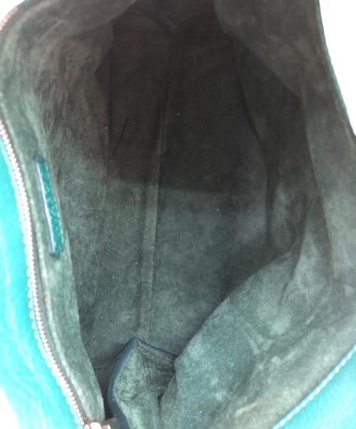 HIROFU（ヒロフ）HIROFU (ヒロフ) ハンドバッグ グリーンの古着・服飾アイテム