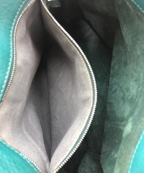 HIROFU（ヒロフ）HIROFU (ヒロフ) ハンドバッグ グリーンの古着・服飾アイテム