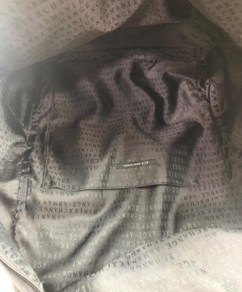 ARMANI EXCHANGE（アルマーニ エクスチェンジ）ARMANI EXCHANGE (アルマーニ エクスチェンジ) リュック ブラックの古着・服飾アイテム