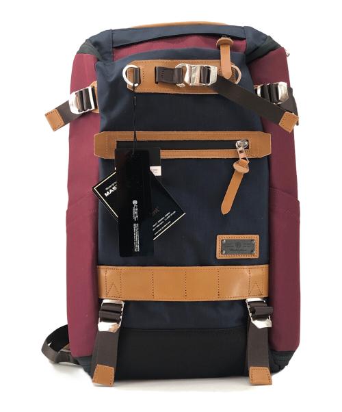 master-piece（マスターピース）master-piece (マスターピース) スリングバッグ ネイビー×ボルドー 未使用品の古着・服飾アイテム