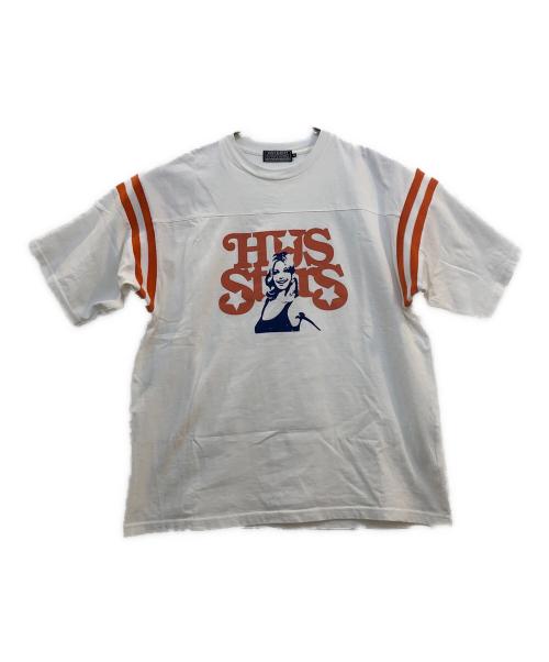 Hysteric Glamour（ヒステリックグラマー）Hysteric Glamour (ヒステリックグラマー) 半袖カットソー ホワイト サイズ:XLの古着・服飾アイテム