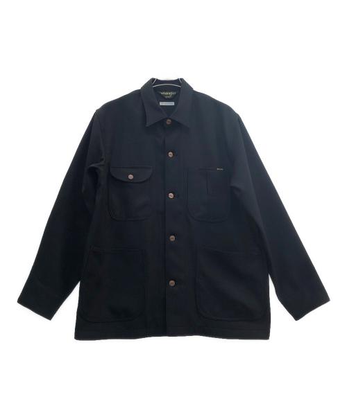 Wrangler URBAN RESEARCH DOORS（ラングラーアーバンリサーチ）Wrangler URBAN RESEARCH DOORS (ラングラーアーバンリサーチ) カバーオール ブラック サイズ:Lの古着・服飾アイテム