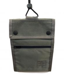 PORTER（ポーター）の古着「パスポートケース」｜グレー