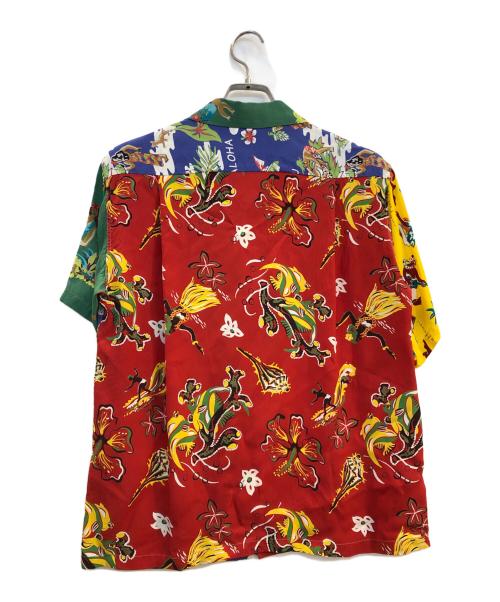 BEAMS（ビームス）BEAMS (ビームス) 雷門 クレイジーパターンレーヨンカラーシャツ マルチカラー サイズ:Sの古着・服飾アイテム