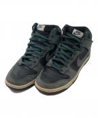 NIKEナイキ）の古着「Dunk High Retro」｜グリーン×ブラック