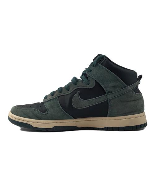NIKE（ナイキ）NIKE (ナイキ) Dunk High Retro グリーン×ブラック サイズ:27.5㎝の古着・服飾アイテム