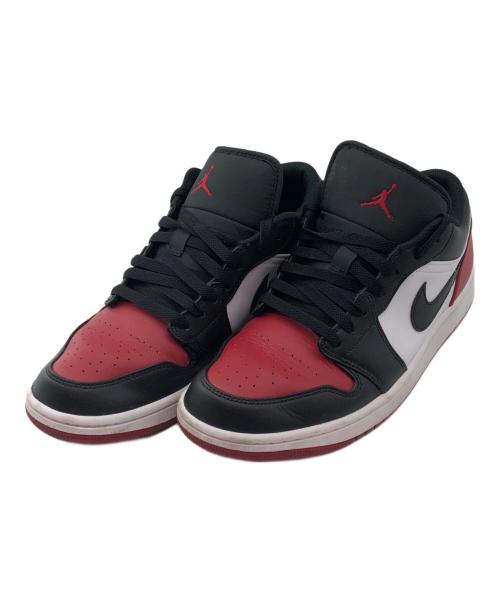 NIKE（ナイキ）NIKE (ナイキ) Air Jordan 1 Low レッド×ブラック サイズ:27.5㎝の古着・服飾アイテム