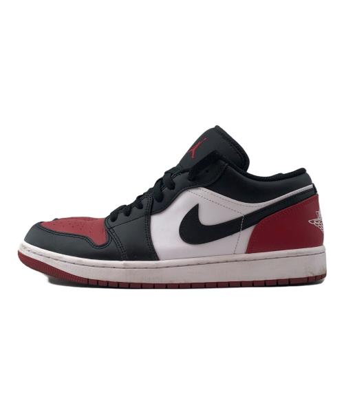 NIKE（ナイキ）NIKE (ナイキ) Air Jordan 1 Low レッド×ブラック サイズ:27.5㎝の古着・服飾アイテム