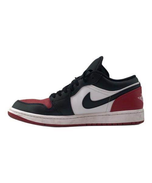 NIKE（ナイキ）NIKE (ナイキ) Air Jordan 1 Low レッド×ブラック サイズ:27.5㎝の古着・服飾アイテム