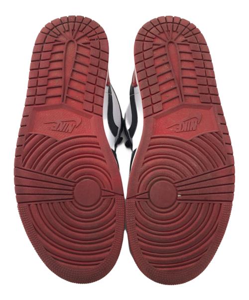 NIKE（ナイキ）NIKE (ナイキ) Air Jordan 1 Low レッド×ブラック サイズ:27.5㎝の古着・服飾アイテム