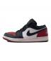 NIKE (ナイキ) Air Jordan 1 Low レッド×ブラック サイズ:27.5㎝：10000円