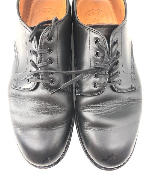 WHEEL ROBE（ウィールローブ）WHEEL ROBE (ウィールローブ) プレーントゥシューズ ブラック サイズ:9の古着・服飾アイテム