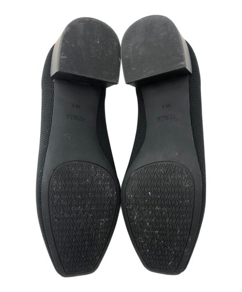 VIVAIA（ビバイア）VIVAIA (ビバイア) パンプス ブラック サイズ:38.5の古着・服飾アイテム