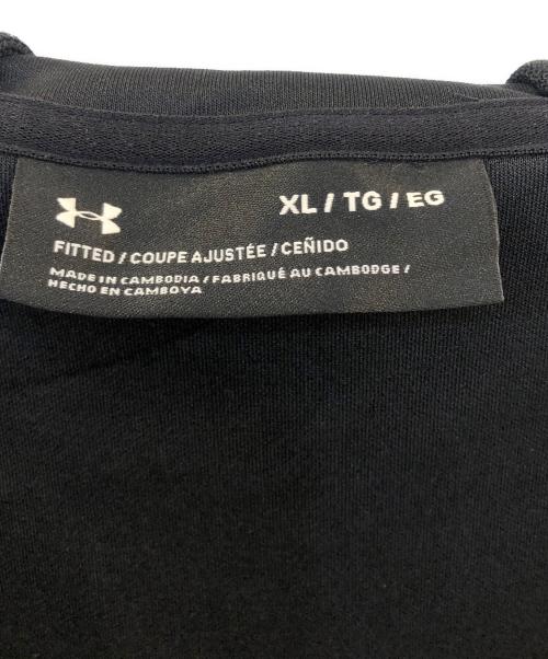 UNDER ARMOUR（アンダーアーマー）UNDER ARMOUR (アンダーアーマー) ジップパーカー ブラック サイズ:XL 未使用品の古着・服飾アイテム